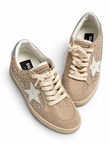 Golden goose ball - golden, suede