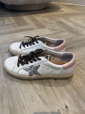Golden Goose Leather Glitter