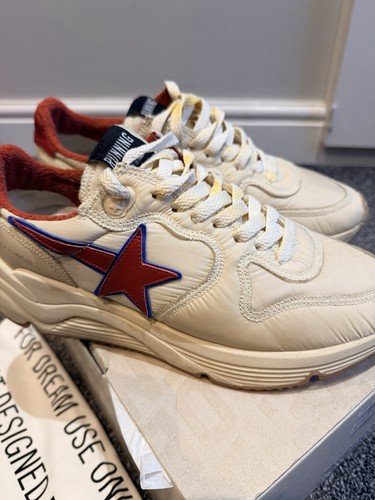 Golden goose running sole - golden,