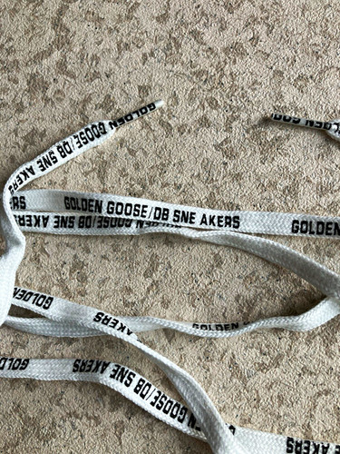 Golden goose flat shoe - goose, laces