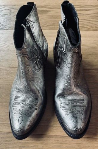 Golden goose silver leather - goose,