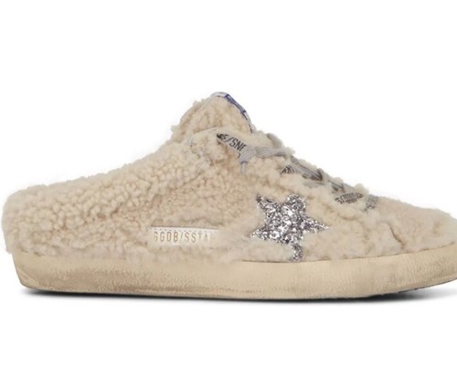 Golden goose shearling - golden,