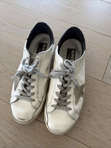 Golden goose white grey star - golden,