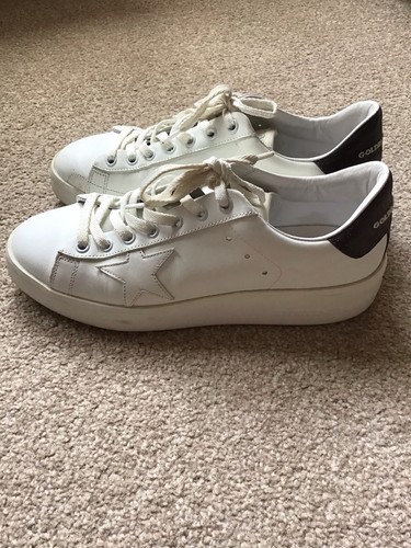 Golden goose pure star white - golden,