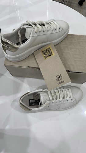 Golden goose white leather - goose,