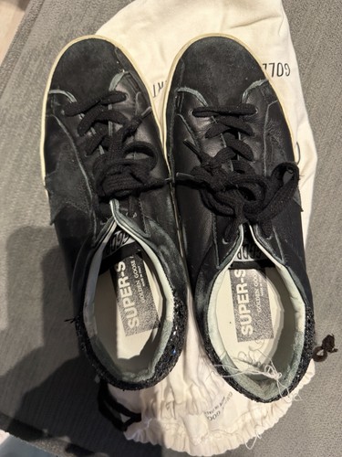 Golden goose superstar black - goose,