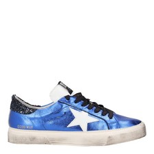 GOLDEN GOOSE Womens Blue White